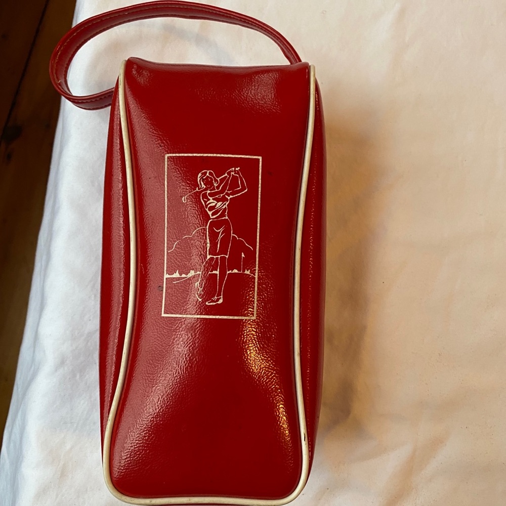 Vintage Ladies Golf Bag, tees & balls- Great Gift!